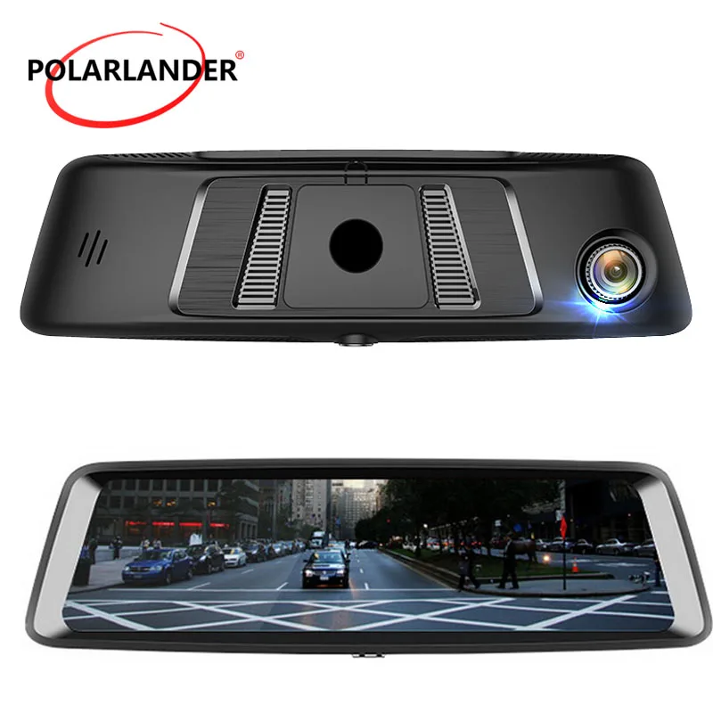 S9 10\ DVR WiFi Rearview Mirror Touch Screen Camera Video Drive Recorder Bluetooth 4G Android GPS 1080P G-SENSOR MP5/MP4/RMVB