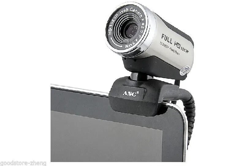 100% ANC 1080P Full HD USB PC LAPTOP Camera,webcam Built-in Mic,Night Vision