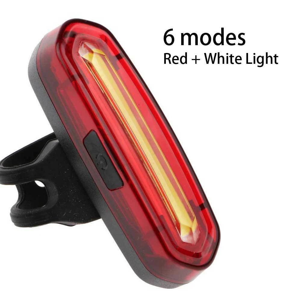 

Bike Bicycle Taillight 5 Color Light USB Rechargeable Waterproof MTB Road Bike Tail LED Lights Bicycle Accessories For Bicycle