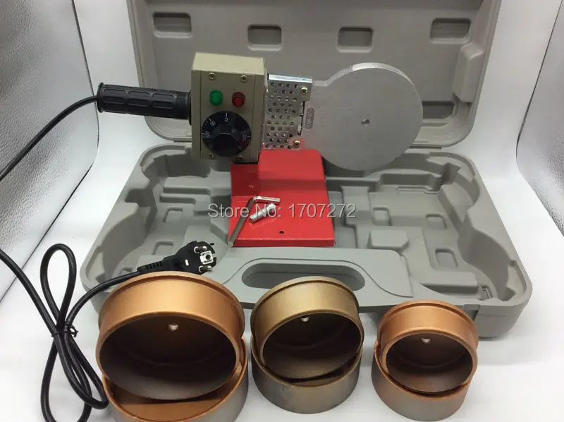 

temperature control plastic welder, ppr pipe welding machine AC 220V 1500W, 75-110mm weld plastic pipe