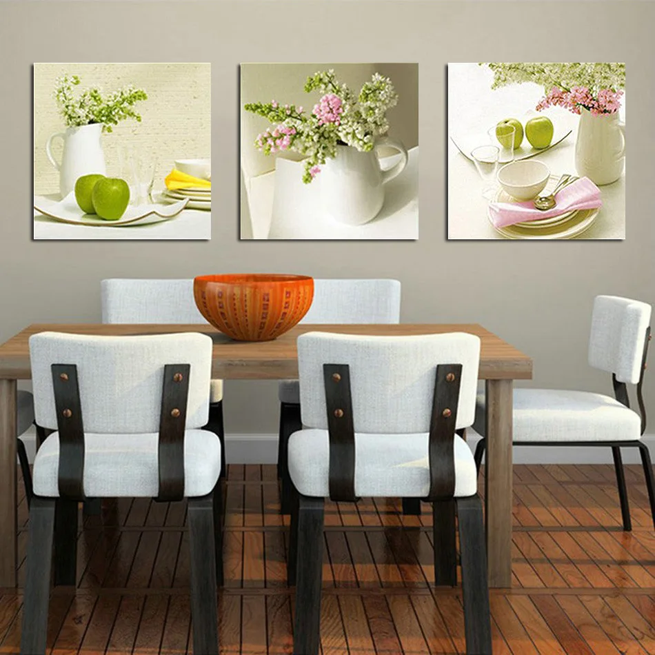 Online kopen wholesale keuken muur art decor uit china keuken muur ... Rode keuken muren geel
