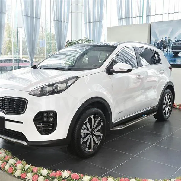 Новый стильный алюминиевый боковой шаг для KIA Sportage 2016 2017 2018 подножка Nerf Bar|Педали| |