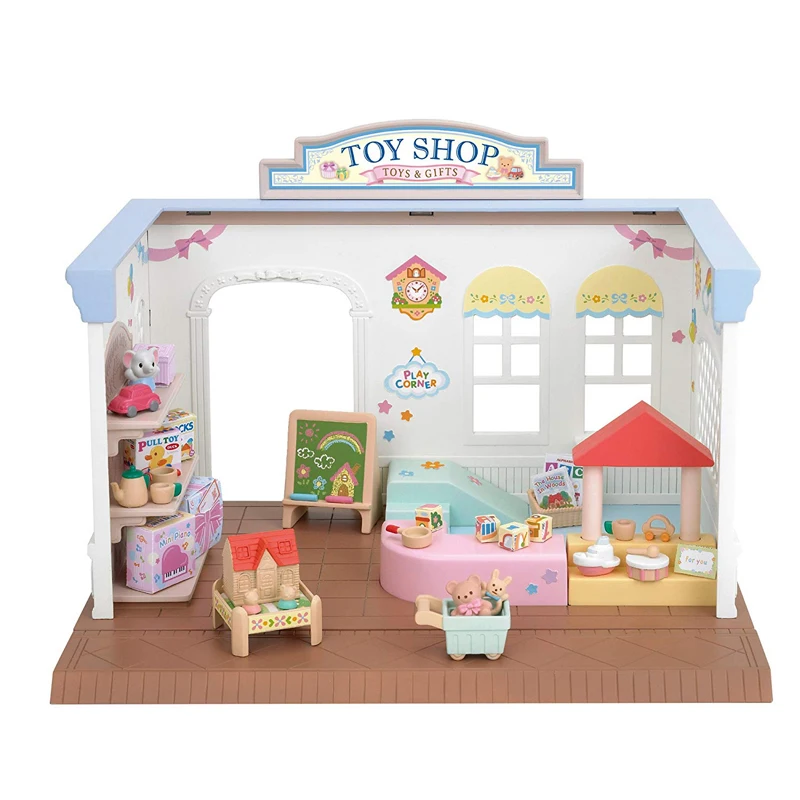 Sylvanian Families кукольный домик игровой набор сцены аксессуары фрукты конфеты вагон игрушка магазин без фигурок