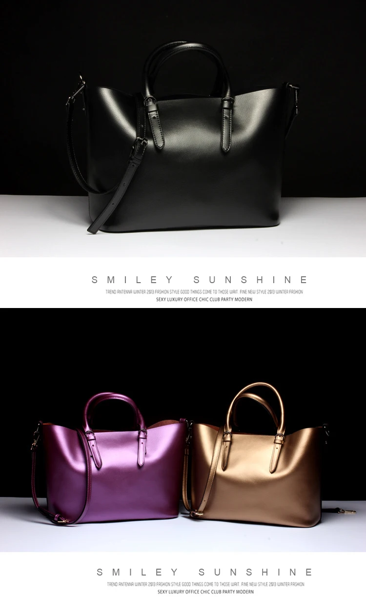 SMILEY SUNSHINE, натуральная кожа, женские сумки через плечо, высокое качество, женские большие женские кожаные сумки, ручные сумки для женщин