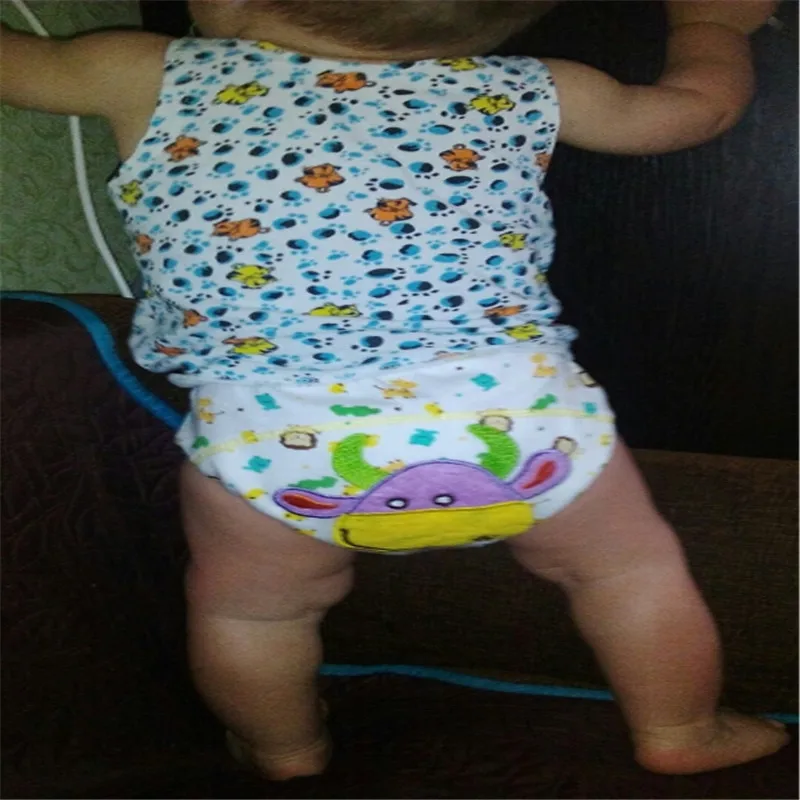 1PCS Reusable Baby Infant Nappy Cloth Diapers Soft Covers Washable Three Size Adjustable Fraldas Winter Summer Version Wholesale02