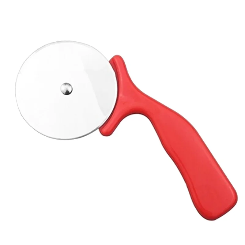 new Stainless Steel Round Pizza Cutter Cake Knife Tools Pizza Wheels Scissors Ideal for Pizza Pies Waffles and Dough Cookies