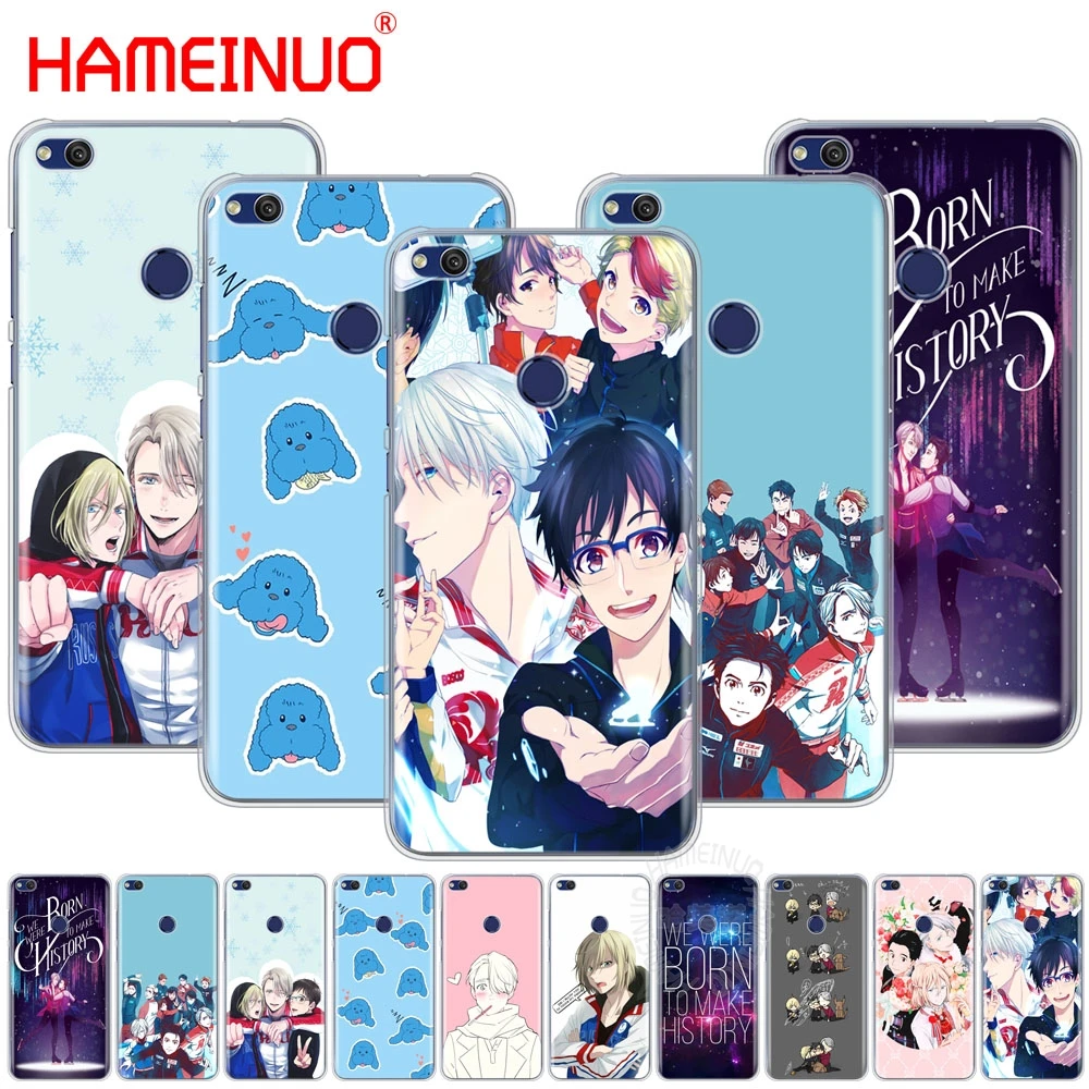 HAMEINUO yuri on ice history maker чехол для телефона huawei Ascend P7 P8 P9 P10 P20 lite plus pro G9 G8 G7 2017 | Мобильные