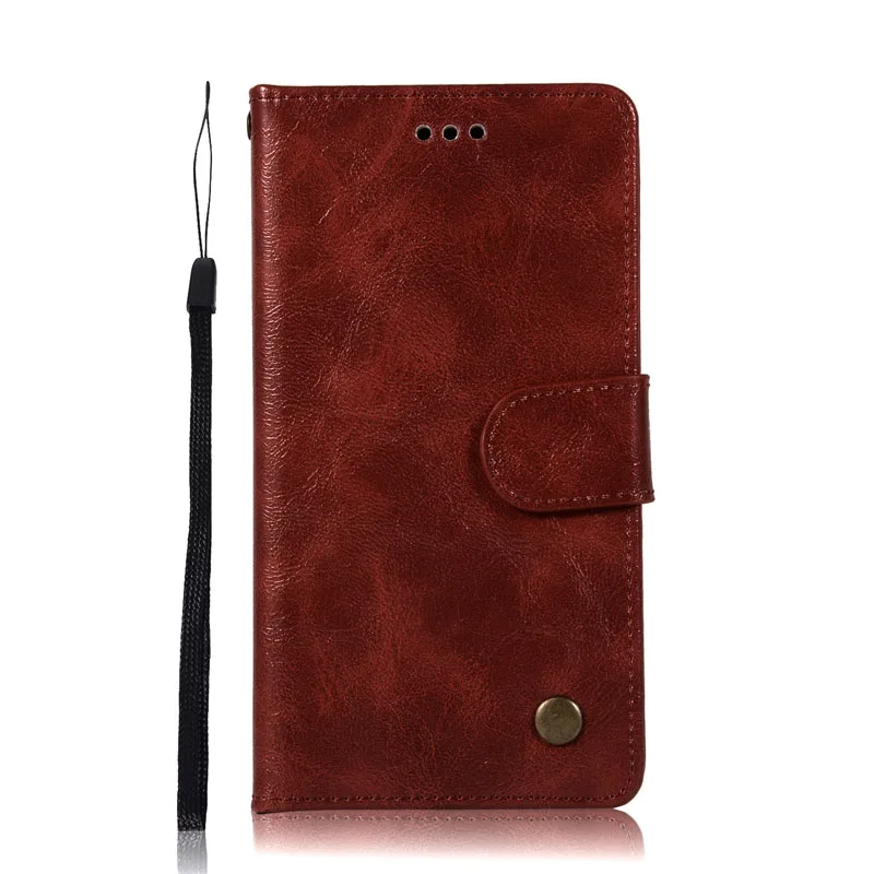 

Retro Case on Lenovo Vibe P1m Cover P1MA40 Rivet Wallet PU Leather Flip Phone Case for Lenovo P1 M P1M A40 Coque Funda