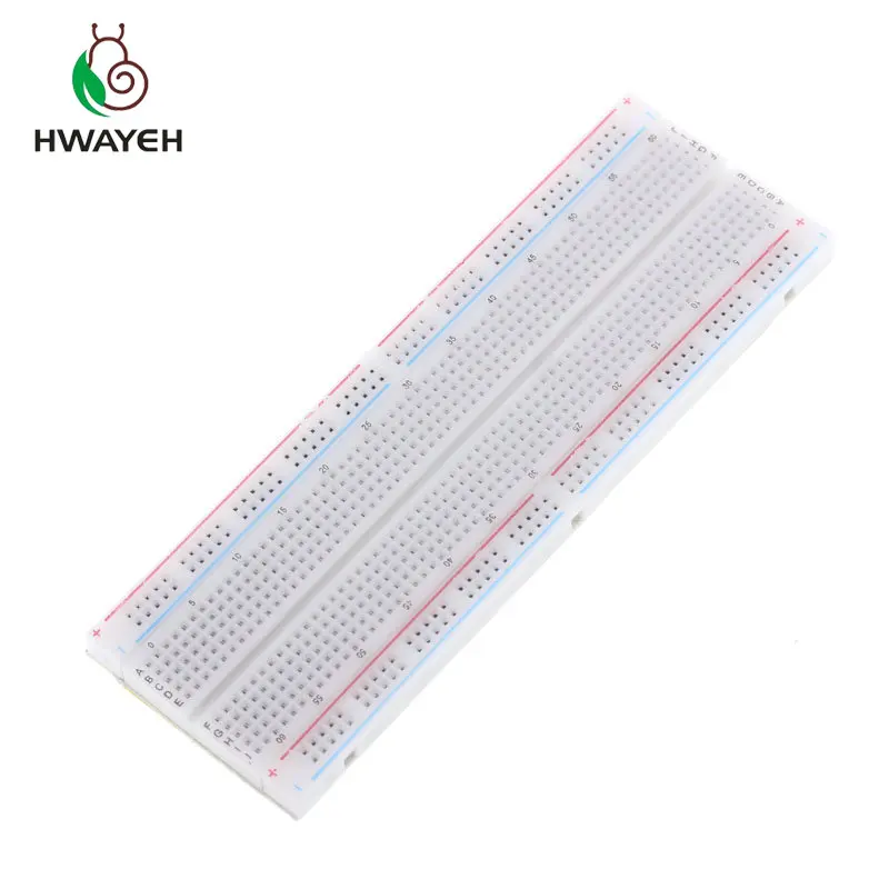 Placa de pão 830 ponto solderless pcb placa MB 102 mb102 teste desenvolver diy para arduino|bread board|breadboard 830breadboard solderless -