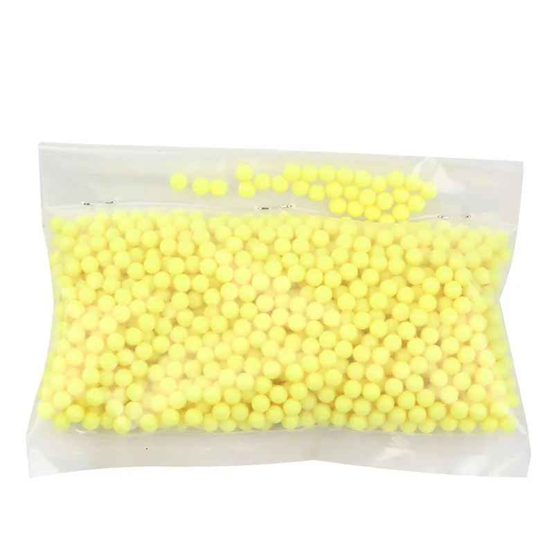 0.12g Yellow 1000pcs 1000 шт страйкбол BB шары Пейнтбол Охотничья винтовка ударная тактическая пушка патроны стрелковое ружье пуля Рогатка с шариком - Цвет: 0.12g Yellow 1000pcs