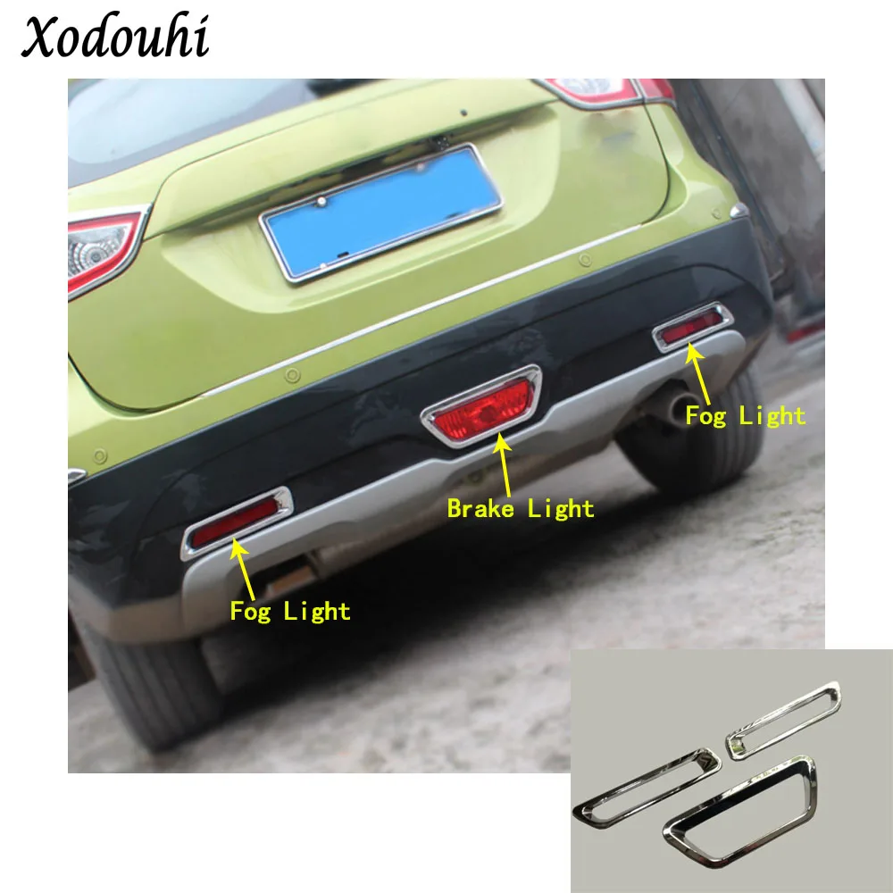 For Suzuki S cross scross SX4 2014 2015 2016 2017 cover ABS Chrome font b lamp