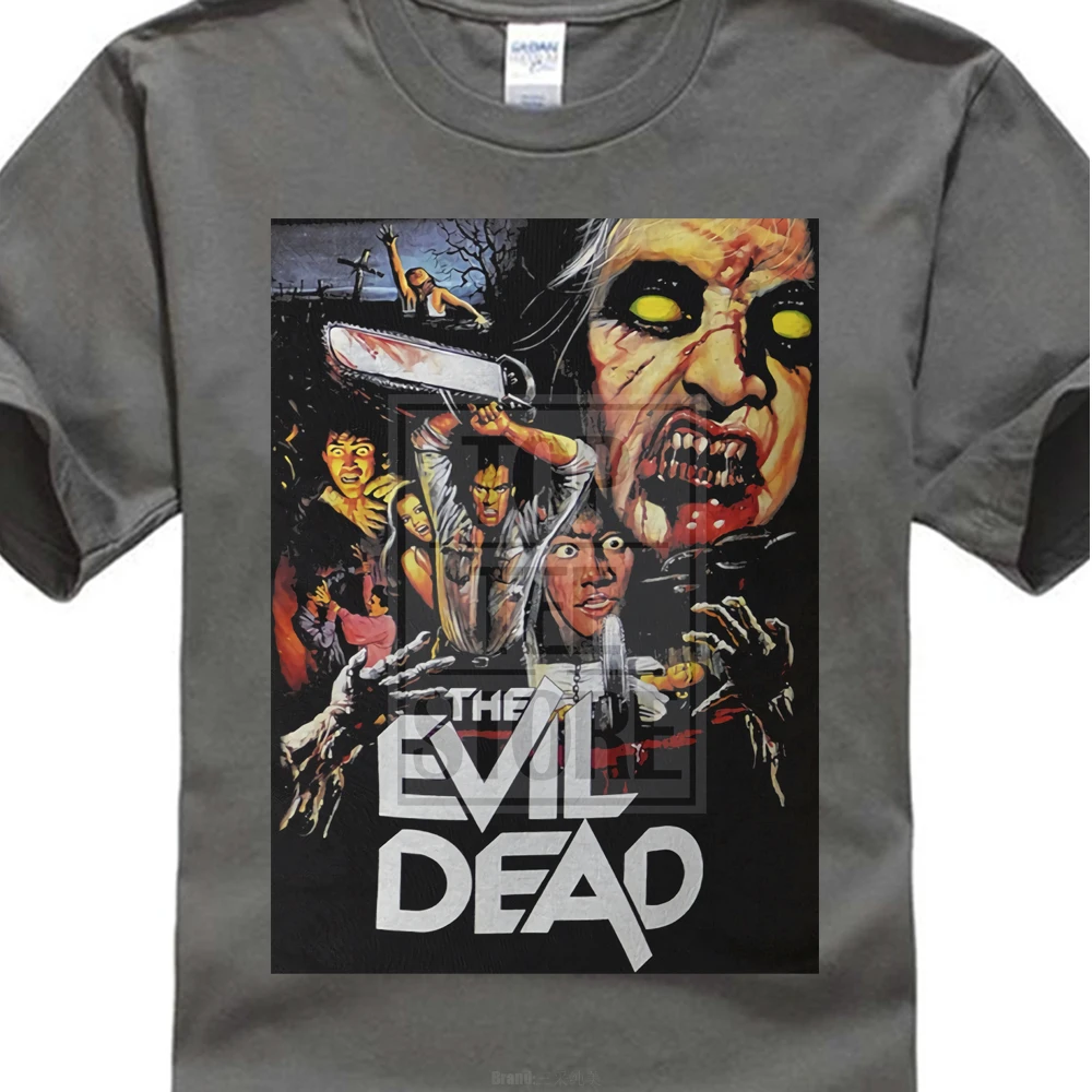 Футболка с принтом «The Evil Dead 1981» - Цвет: Charcoal