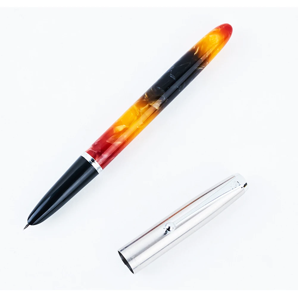 

Jinhao 51A School Extra Fine Nib Smooth Acrylic Celluloid Teaching Gift Fashion Fluorescent Office Writing Fountain Pen Business
