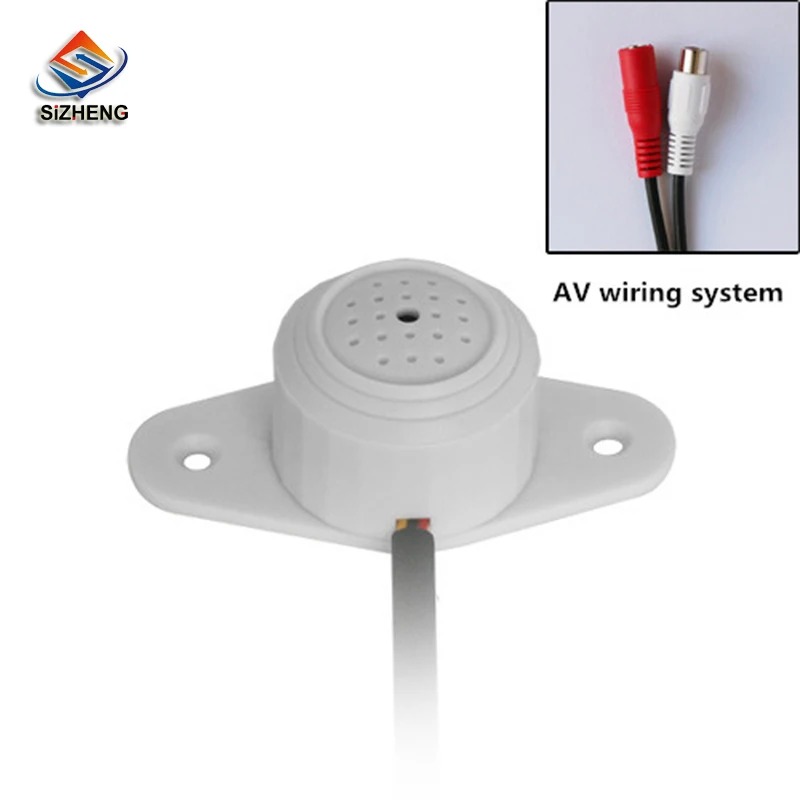 Sizheng HD аудио Микрофон для видеонаблюдения Видеонаблюдение аудио мониторинг для CCTV охранных решений