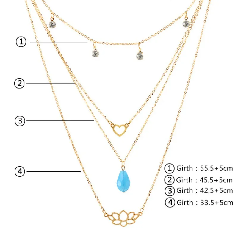 golden necklaces