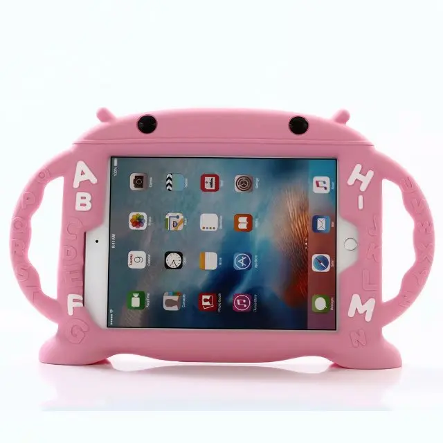 

Shockproof EVA cover case For Apple iPad mini 1 2 3 123 Kids Soft Cover Silicone Back Case For iPad mini 4 mini4 tablet + Pen