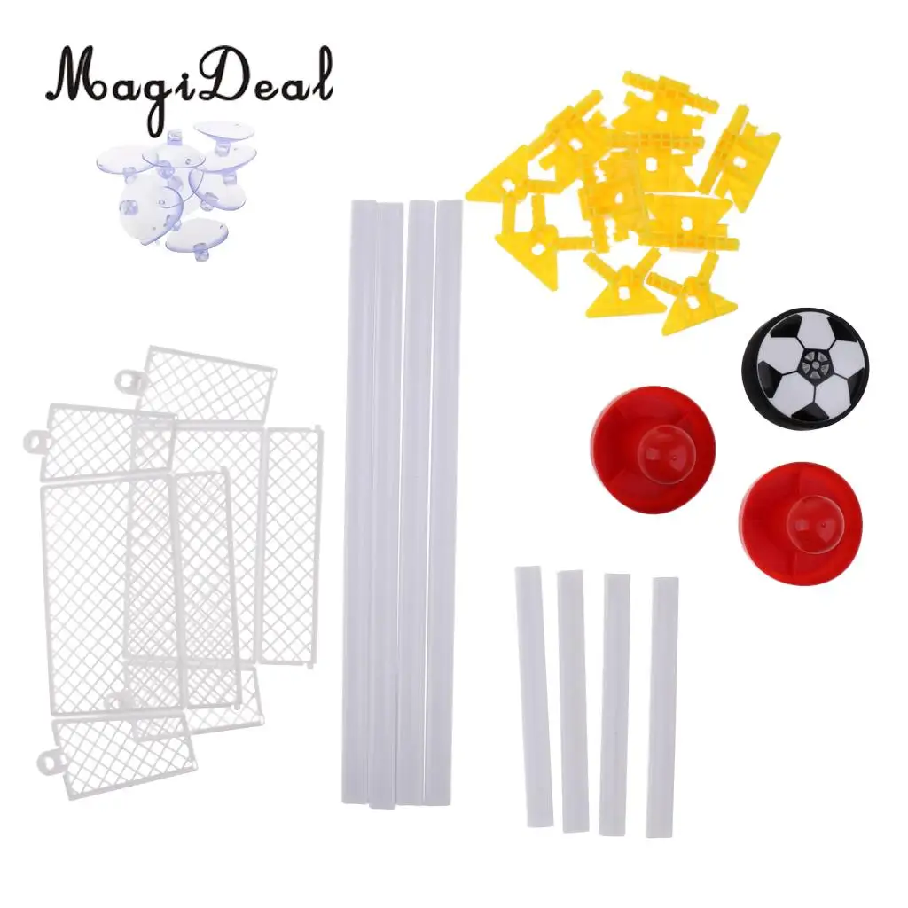 MagiDeal Kids Children Hover Ball Air Hockey Hover Soccer Football Field Game Toy Set