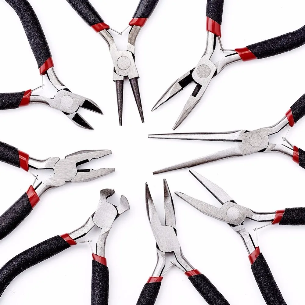 Jewelers Pliers Set Jewelry Making Beading Wire Wrapping Hobby 5 Mini  Pliers - AliExpress