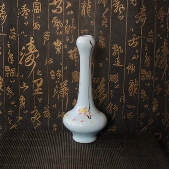 

Pink, lotus, pattern, high flask, flower arrangement, antique porcelain.