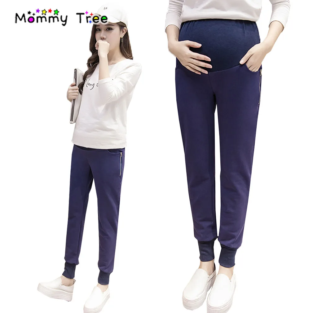 high waisted maternity trousers