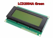 Free shipping LCD Board 2004 20*4 LCD 20X4 5V Green screen LCD2004 display LCD module LCD 2004