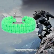 Стильный и красивый u-образный Паракорд для выживания, браслет, набор, веревка, браслет, кемпинг, туризм, аварийное снаряжение