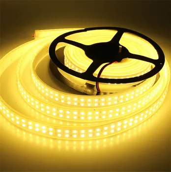 

Double Row 3528 5M 1200Leds LED Strip Light IP67 Waterproof Flexible Led Strip Light DC12V 5M/Lot 240Leds/M White/Warm white