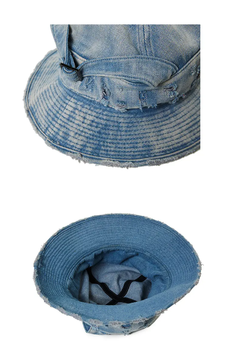 Мытая Джинсовая Шляпа-ведро для женщин и мужчин, поврежденная сломанная Джинсовая Шляпа с широкими полями, пляжная кепка от солнца, женские шляпы для рыбалки, шапки для рыбаков, Панама, хип-хоп