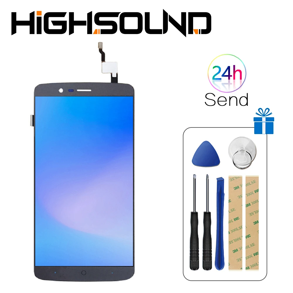 Для Elephone P8000 5 ''Оригинальный ЖК дисплей с сенсорным экраном дигитайзер панель