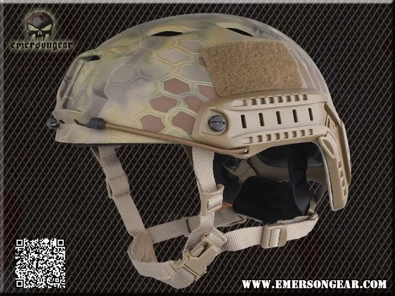 Для страйкбола фирмы emeson Быстрый шлем для бейсджампинга(уплотнения пластины Highlander ATFG Mandrake Marpat Пустыня AT) em5659c - Цвет: Mandrake