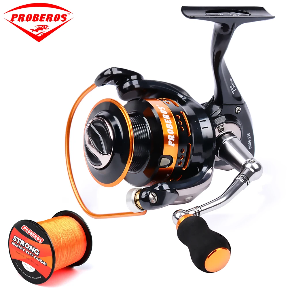 

Aluminum Alloy Fishing Reel 18KG Max Drag Sea Boat 1000-6000 Spinning Reel 6+1BB Bearing Fishing Reel