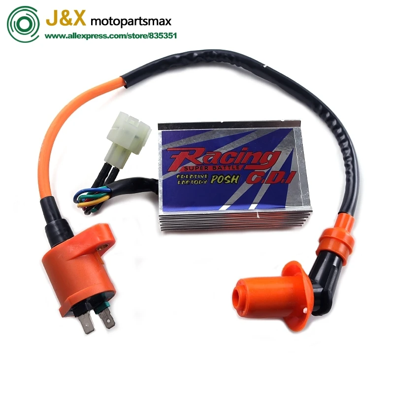 

SCOOTER CDI 200CC 150CC Racing Ignition Starter DC CDI Box 6pins For Chinese Scooter GY6 ATV Moped engine Motorcycle Part