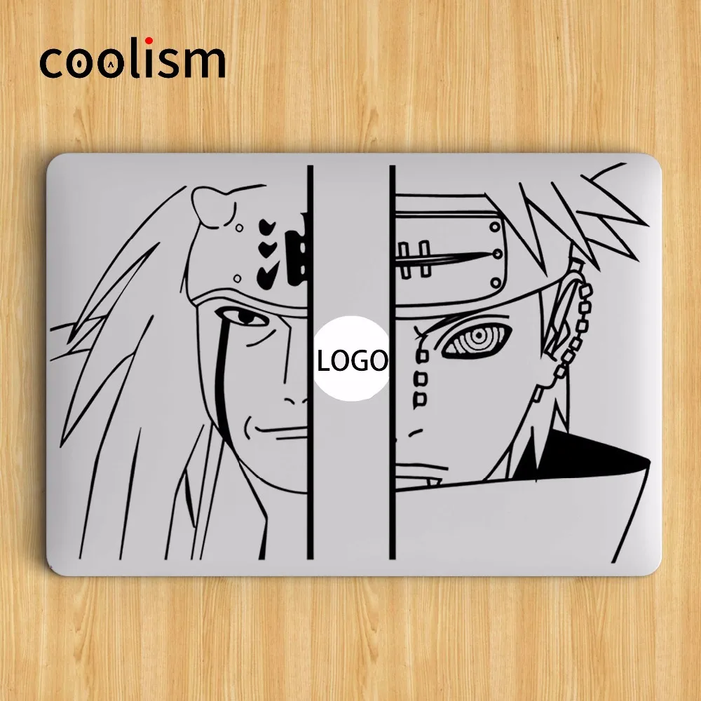 Jiraiya & Pain Naruto Anime Laptop Decal Sticker for Macbook Decal Air