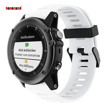 

Honecumi For Garmin Fenix 5X Band Soft Silicone Watch Strap For Garmin Fenix 3/Fenix 3 HR/Fenix 5X Smart Bracelet Smartband