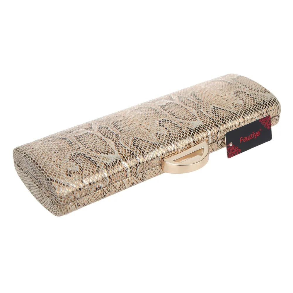 E1884-Fawziya-clutch bag with ring handle-Gold (5) - 