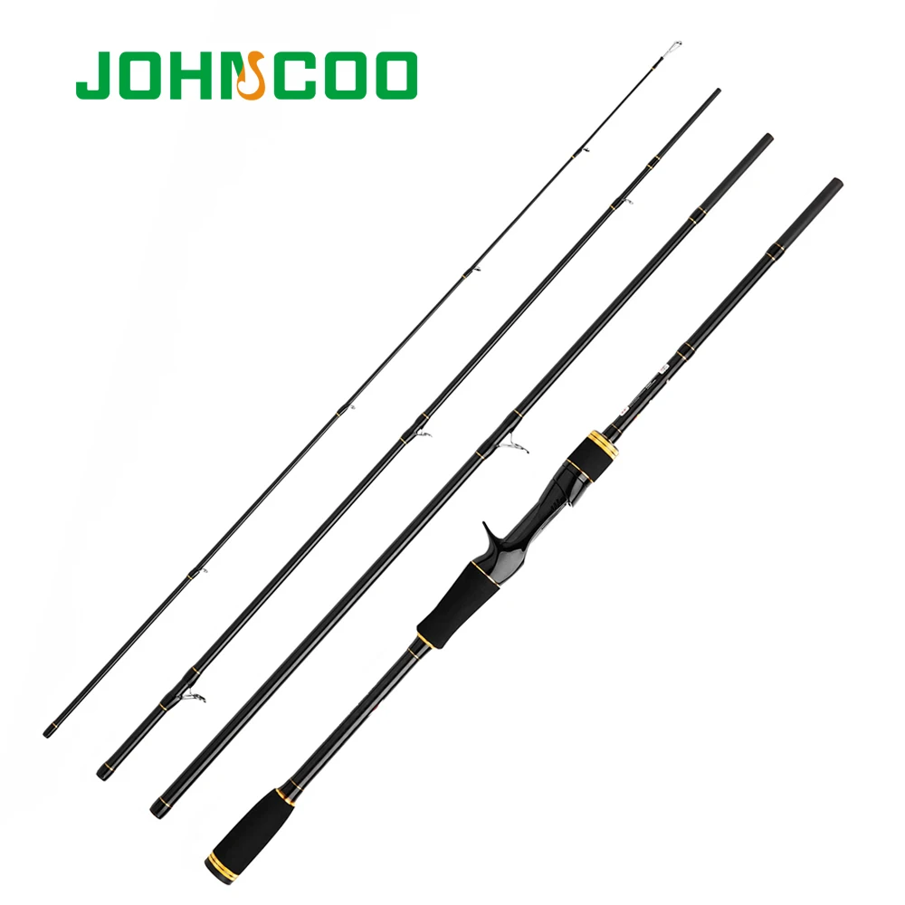 JOHNCOO Steed Carbon Casting Fishing Rod Casting Travel Rod