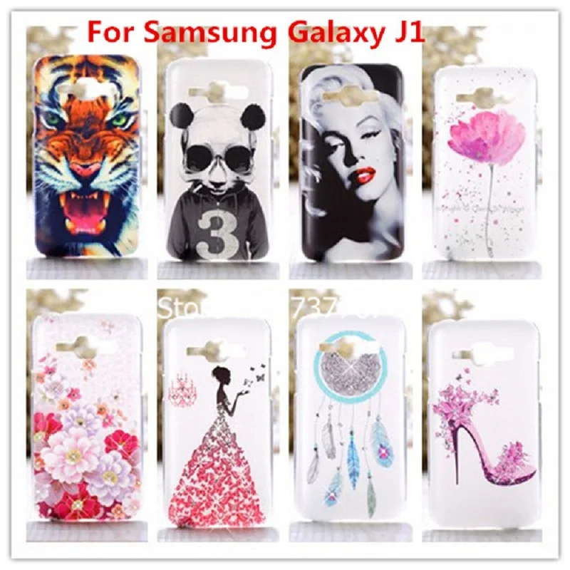 

Crystal Diamond 3D case for Samsung GALAXY J1 j100 Bling Shine Hard Protector For fundas Samsung Galaxy J1 2015 J100 J100F
