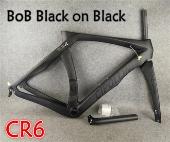 

T1000 3K/1K Matte MCipollini RB1K THE ONE BoB Black on Black carbon road bike frame Cipollini with XXS/XS/S/M/L/XL