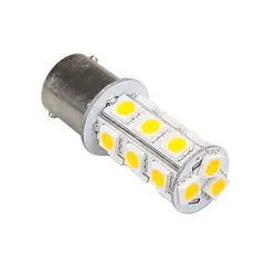 1156 светодиодный BUBL P21W BA15S 12 V 24 V 18 светодиодный 5050SMD лампы автомобиля задние стоп-сигнальные фонари Фонари заднего хода указатели поворота