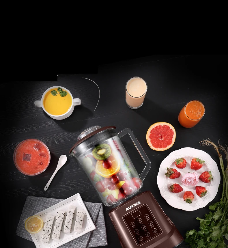 

Multifunctional Soymilk Maker LCD Display Smart Touch Juicer High Quality Grinder Mixer Milkshake Maker Self-cleaning 1500ml