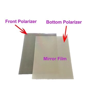 

5pcs LCD bottom Polarizer Polarization Film For ipad 2 3 4 5 6 Air 2 mini 9.7 Display Parts Mirror Film