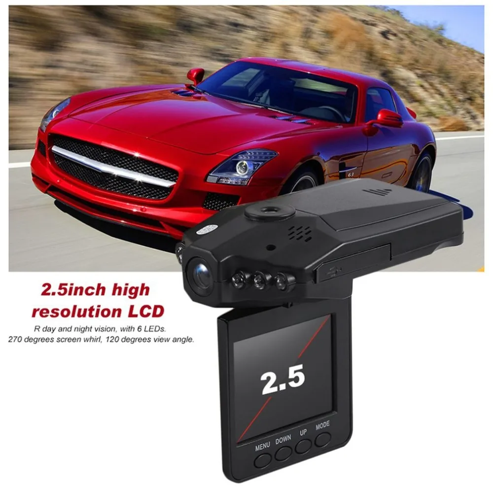 Drop Shipping Professional Full HD Car DVR Vehicle Camera Video Recorder Dash Cam Infra-Red Night Vision Hot Selling