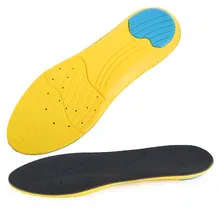 Высококачественные противоскользящие стельки из пены, запоминающие форму обуви, дышащие дужки, опоры для ног, массажные спортивные стельки для бега