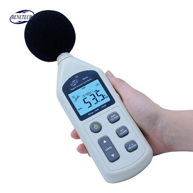 Цифровой шумомер GM1356 измеритель уровня звука с USB ЖК экраном|level meter|level digitalsound level