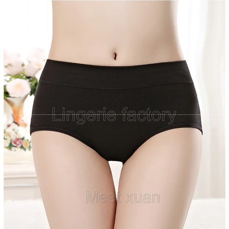 6XL Women's Cotton Panties Female Plus size Breathable Briefs Sexy Underwear Women Cotton Crotch Lingerie Intimates