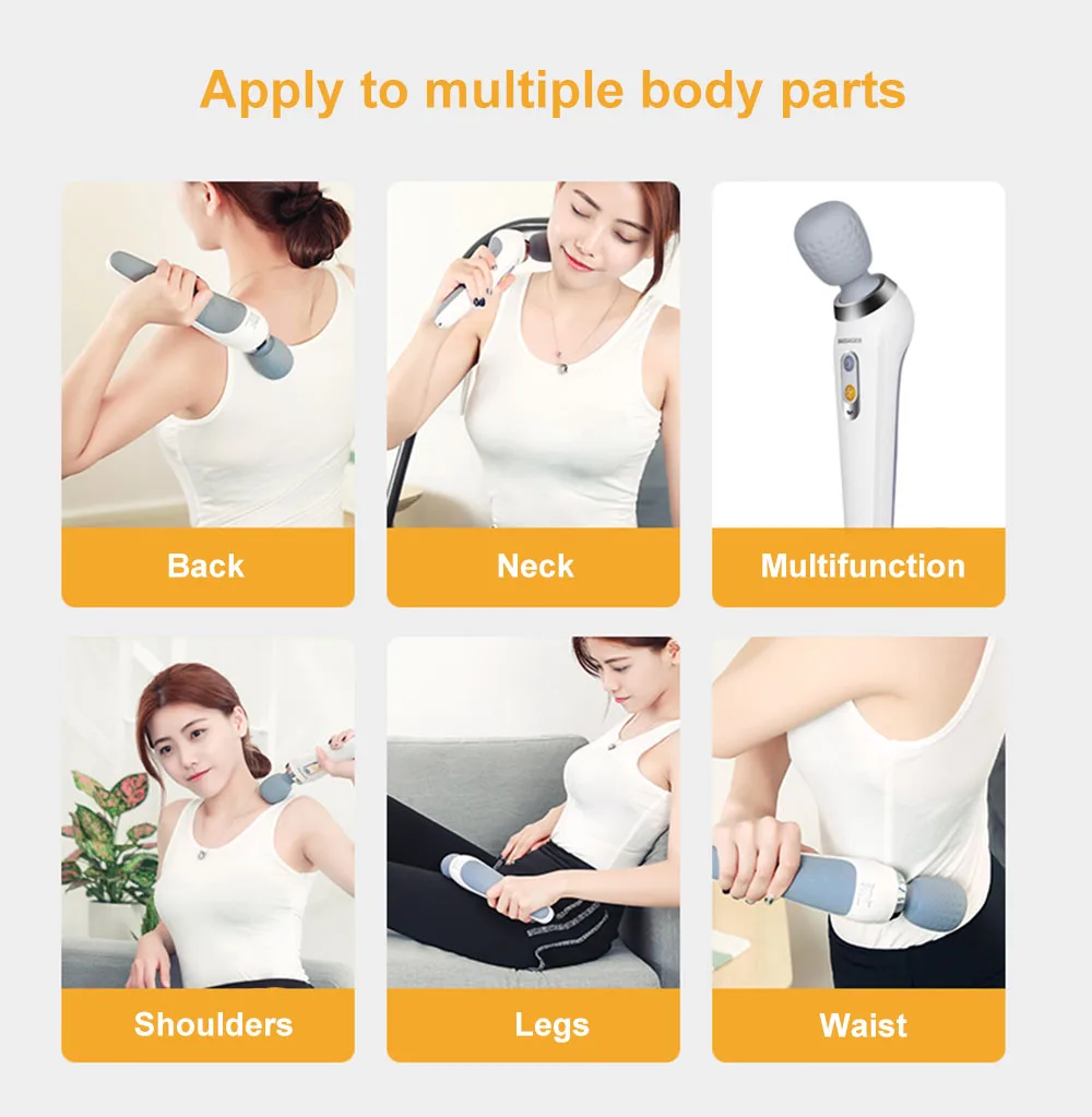 ST - 806 Charging Massager Electric Wireless Charging Massage Stick