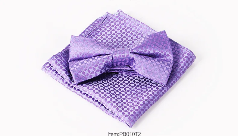 Галстук Узел наборы из полиэстера жаккардового площади полотенце галстук-бабочка для мужская мода мужская галстук-бабочка S аксессуары