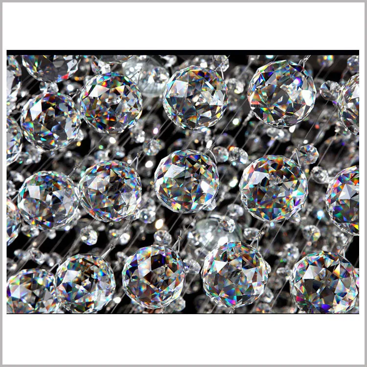 Cristais para Lustres de Cristal Gotas de Cristal para Lustre Peças para Peças de Decoração de Cristal Frete Grátis Milímetros Facetado Bola Pendurado 30 5 High Quality Luzes e Iluminação