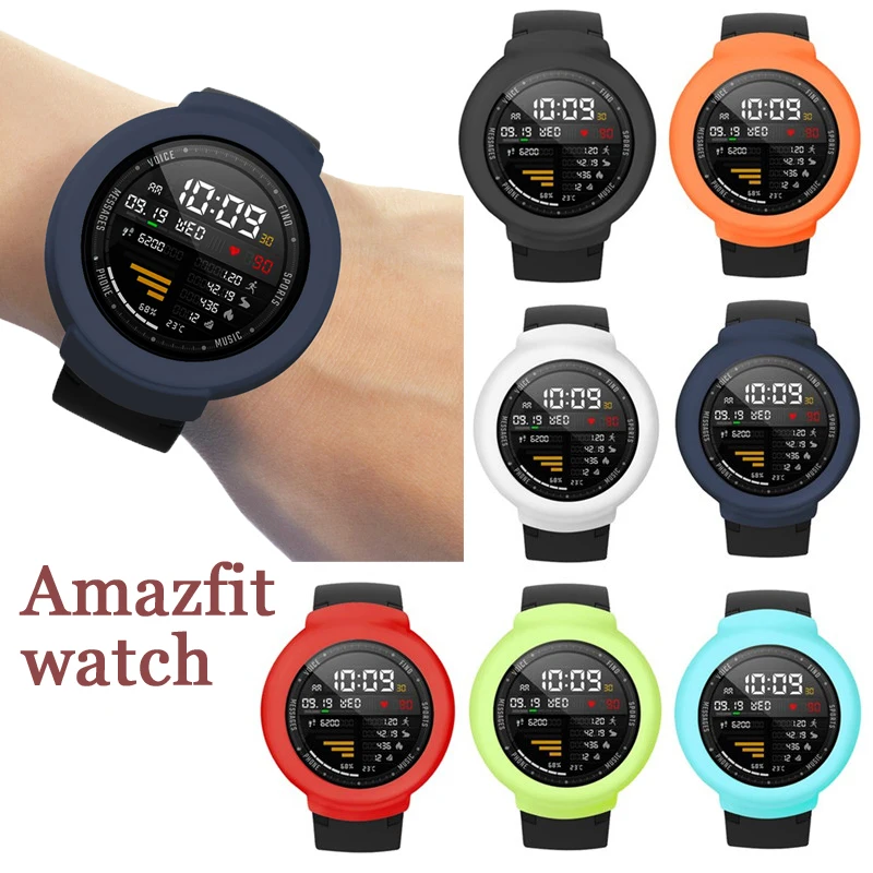 Новый защитный чехол для Amazfit Verge 3 Защитные чехлы часов Xiaomi Huami аксессуары мягкий