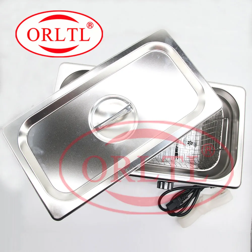 ORLTL Common rail injector Ultrasonic cleane, injector ultrasonic cleaner oil pump nozzle ultrasonic cleaner 3L 6L/ 110V 120V